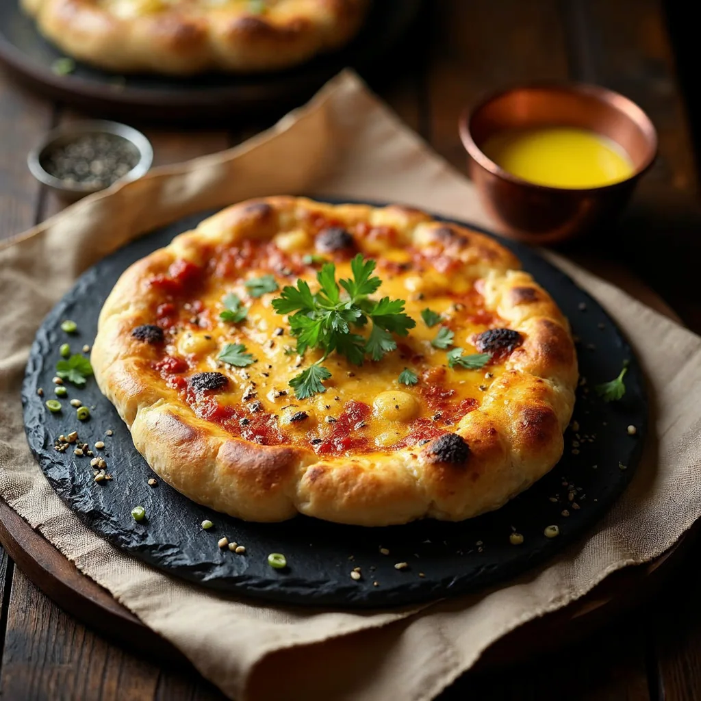Cheese Naan Picante
