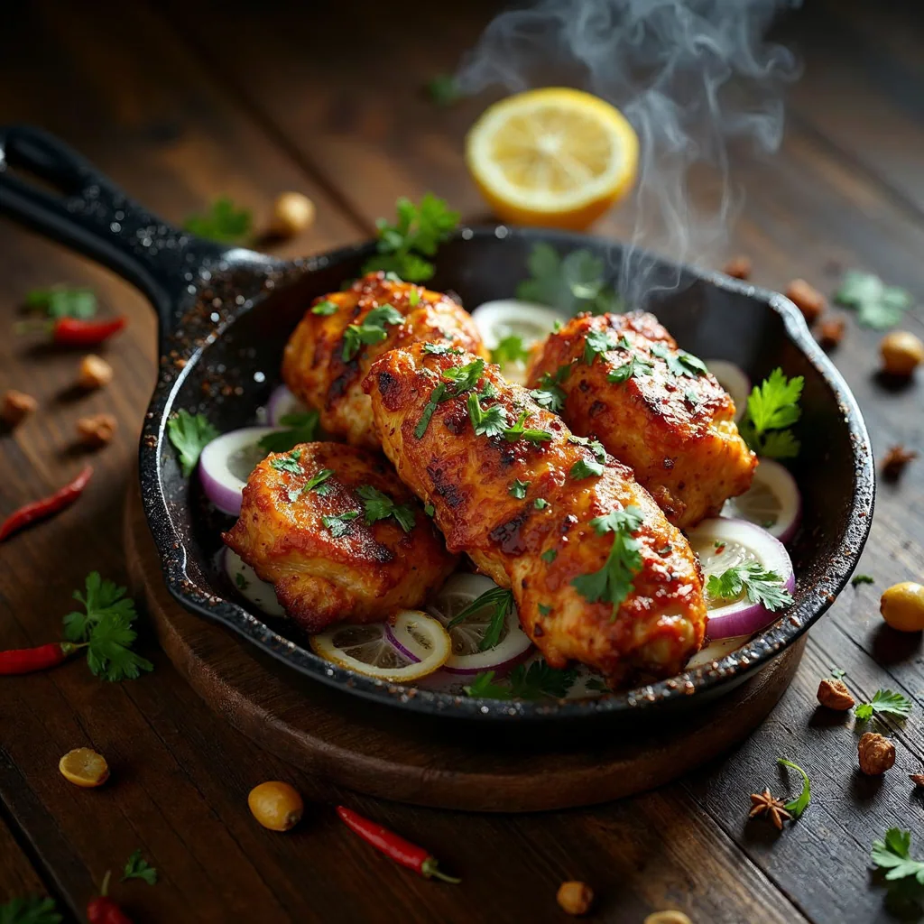 Chicken Tikka, Seco