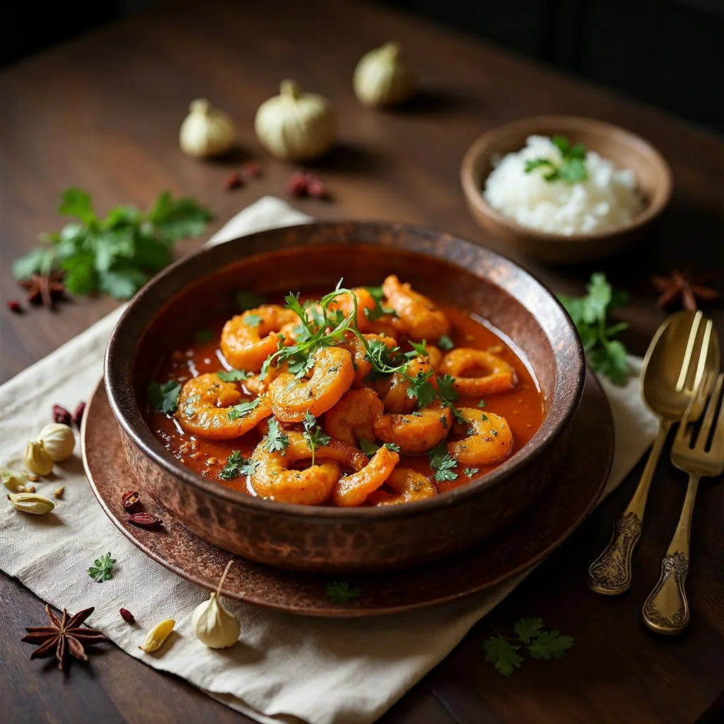 Gambas al Curry