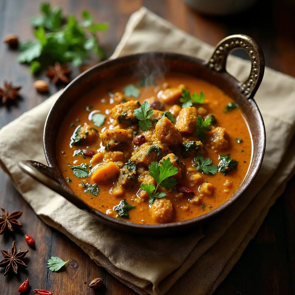 Korma de Verduras (Vegano)