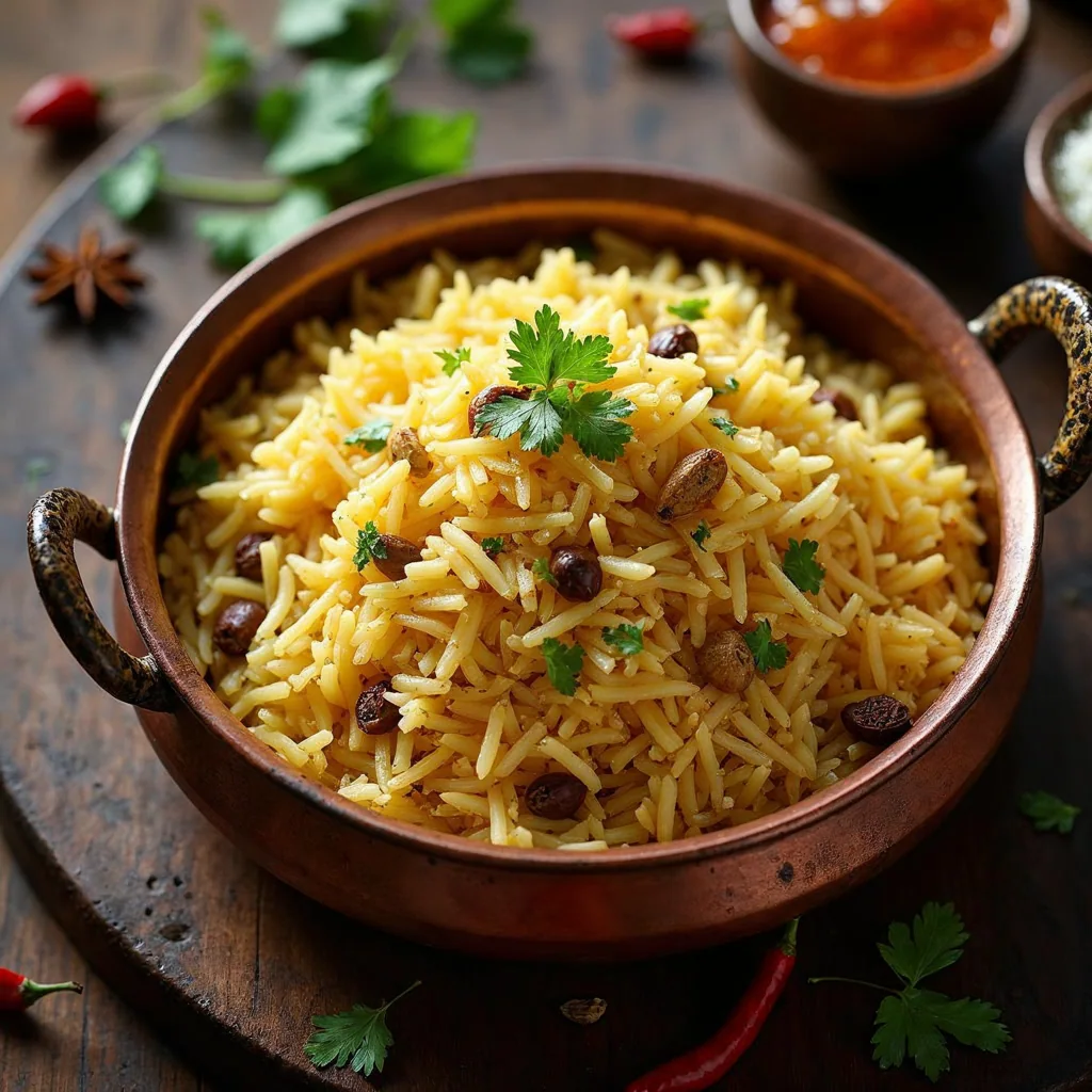 Matar Pilau Rice