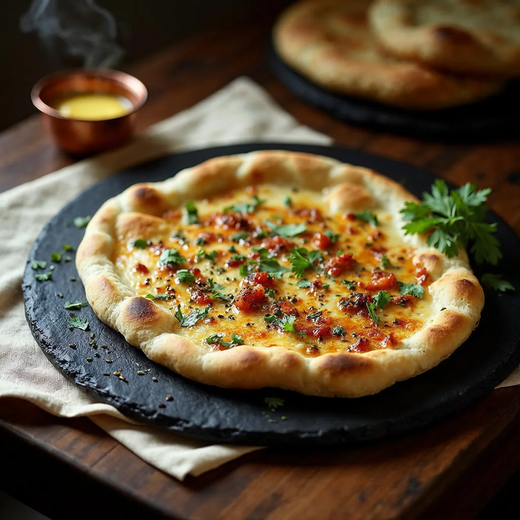 Naan de Ajo