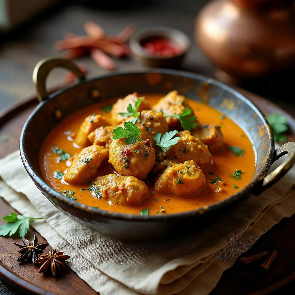 Pollo siloni korma